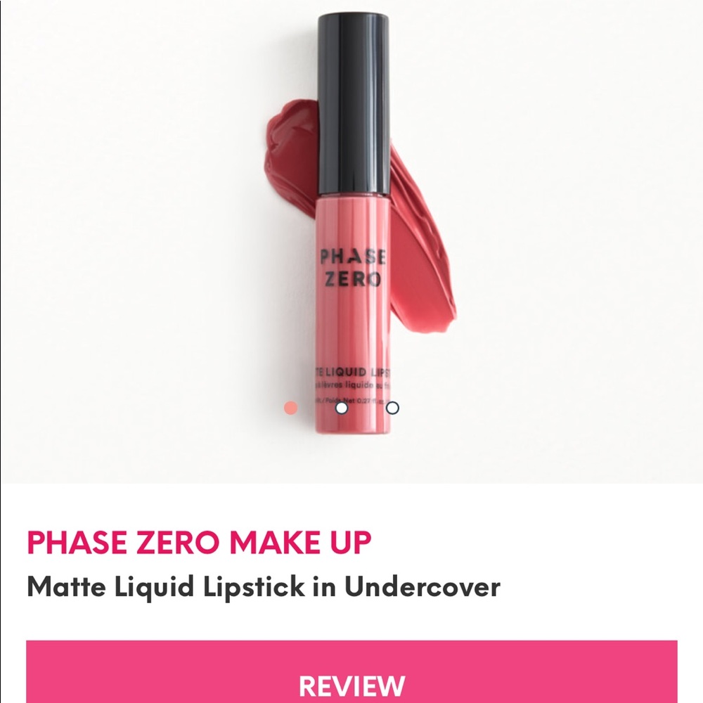 Phase Zero Matte Liquid Lipstick